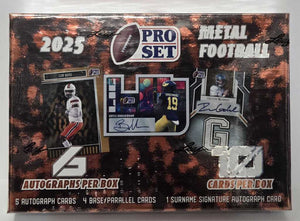 2025 Leaf Pro Set Metal Football