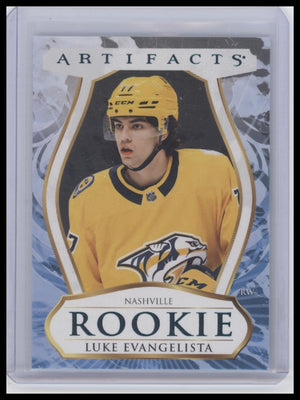 2023-24 Upper Deck Artifacts #195 Luke Evangelista Turquoise