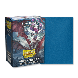 Dragon Shield Sleeves Anniversary Special Edition Cobalt/Silver