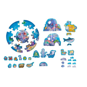 3D Puzzle Play World Underwater
