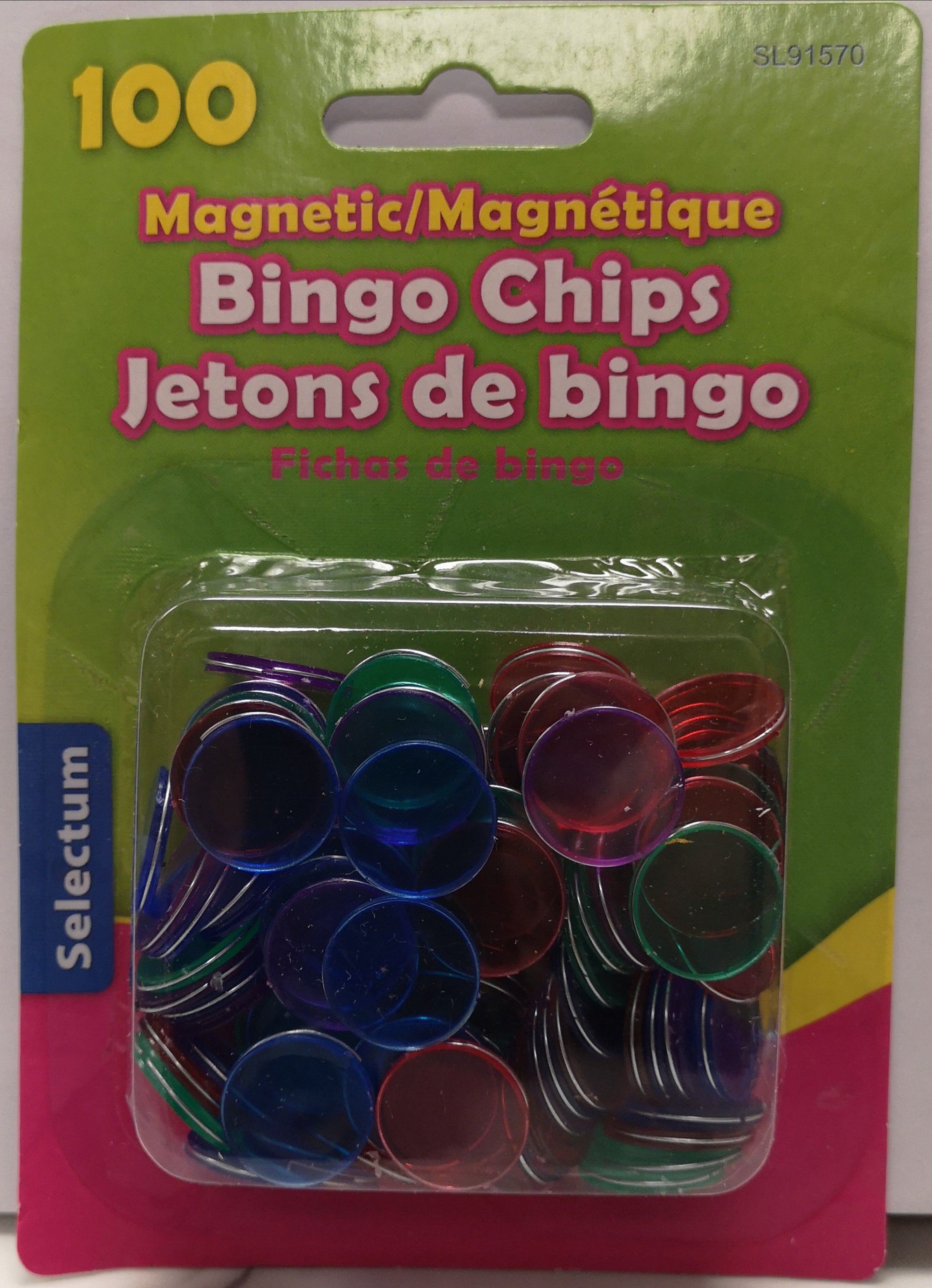Magnetic Bingo Chips 100pc
