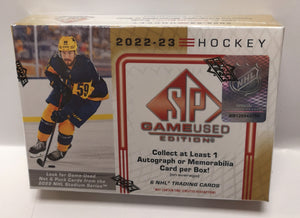22/23 Upper Deck SP Game Used Hockey