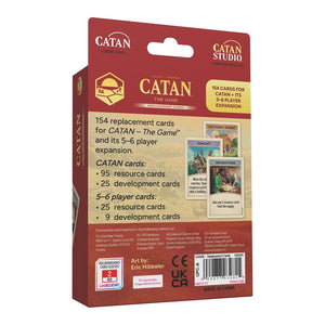 Catan Accessory: Base Game Cards 6th Edition
