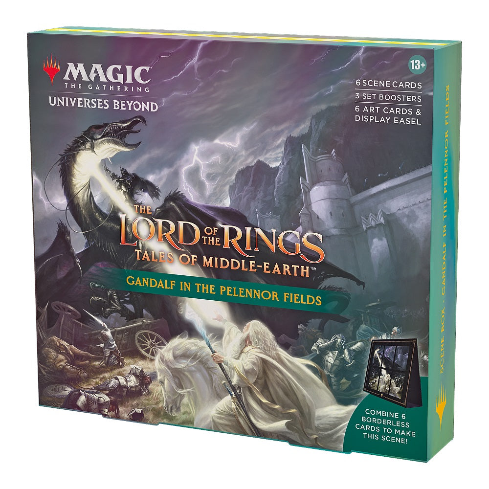 MTG Lord Of The Rings Holiday Scene Box- Gandalf In The Pelennor Fields