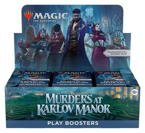 MTG Murders At Karlov Manor Play Booster Single Pack
