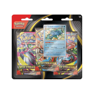 Pokemon ME01 Mega Evolution 3 Pk Blister (Golduck) LIM 3