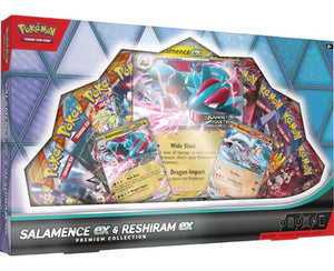 Pokemon Premium Collection Salamence Ex & Reshiram Ex Limit 6