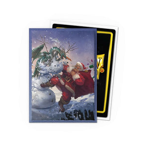 Dragon Shield Brushed Art Christmas 2025 100ct