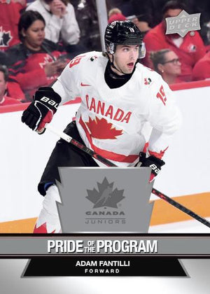 22/23 Upper Deck Team Canada Juniors Hockey