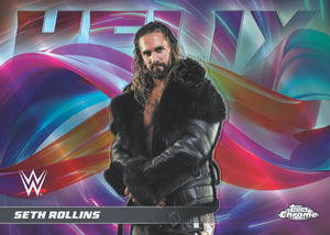 2026 Topps WWE Chrome Football Value Box LIM 2