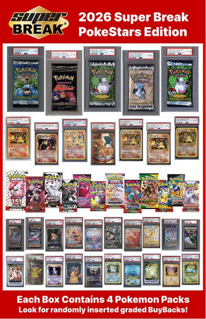 Pokemon 2026 Super Break Pokestars Limit 10