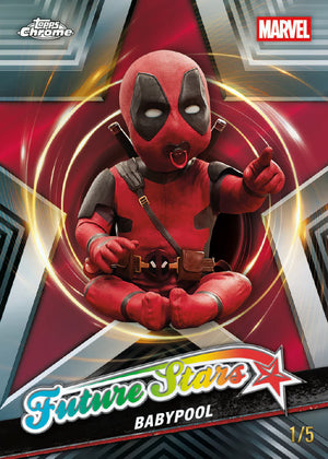 2025 Topps Deadpool Chrome Value Box Limit 4