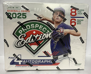 2025 Panini Prospect Edition Baseball