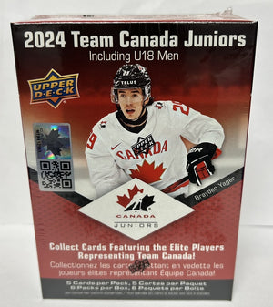 23/24 Upper Deck Team Canada Juniors Hockey Blaster