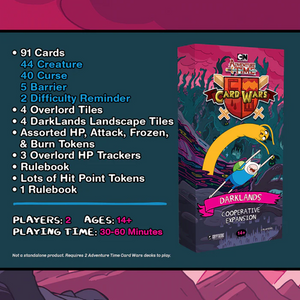 Adventure Time Card Wars Darklands Cooperative Expansion