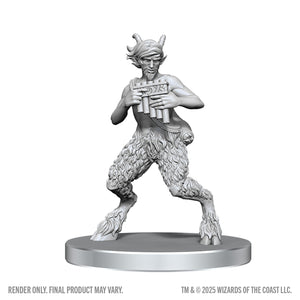 DND Unpainted Minis WV28 Satyr & Dryad