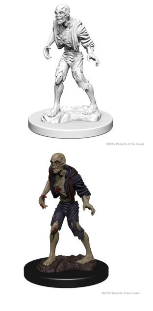 DND Unpainted Minis WV1 Zombies