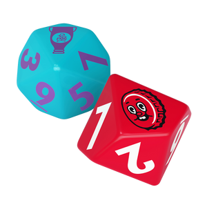 Fallout Fractions Dice Set Nuka-Cola