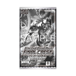 Digimon CG LM-08 Final Crest Limited Card Pack