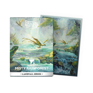 Dragon Shield: Misty Rainforest Magic The Gathering Landfall Series