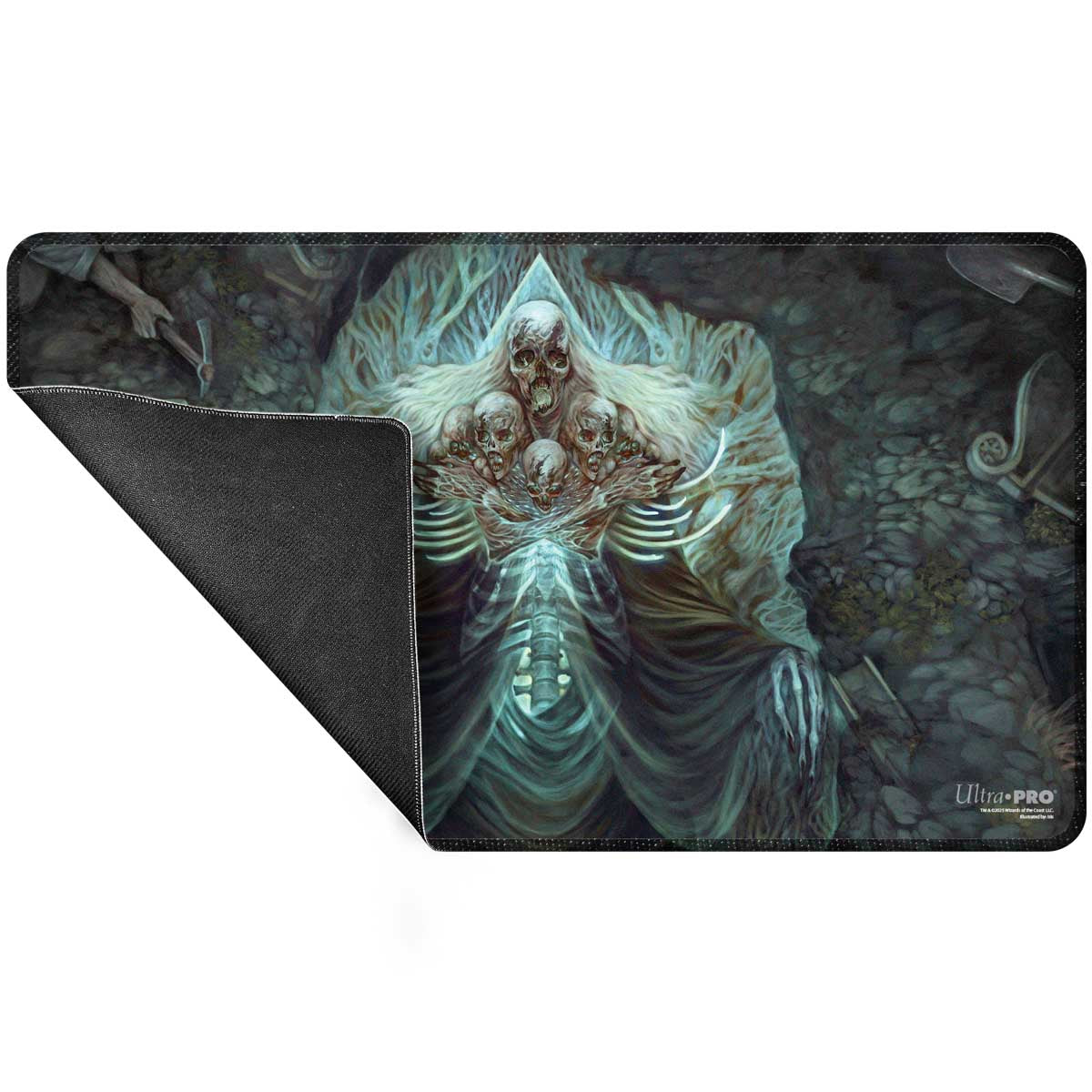 UP Playmat MTG Commander Series Three Color Wedge Myrkul Stitched