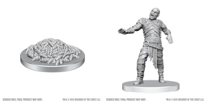 DND Unpainted Minis WV28 Swarm Of Rot Grubs & Rot Grub Victim