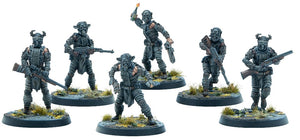 Fallout: Miniatures- Cult of the Mothman Followers