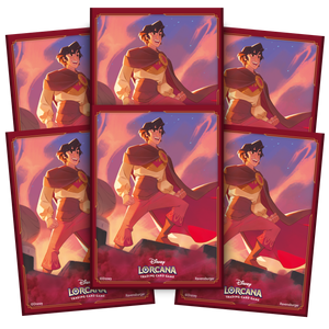 Disney Lorcana Card Sleeve Set 5 Pack B- Aladdin