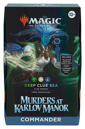MTG Murders at Karlov Manor Commander Deep Clue Sea