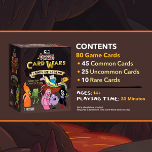 Adventure Time Card Wars Lands of Legend Booster Collection