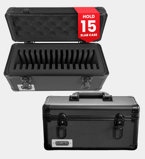 ER 15-Slab Case Individual Slot With Handle Black