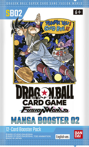 DBS Fusion World SB02 Manga Booster 02