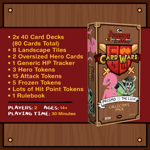 Adventure Time Card Wars Collector's Pack Prismo Vs The Lich