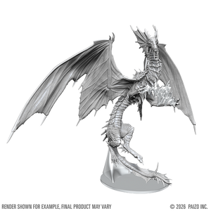 PF Unpainted Minis Adult Mirage Dragon Boxed Miniature