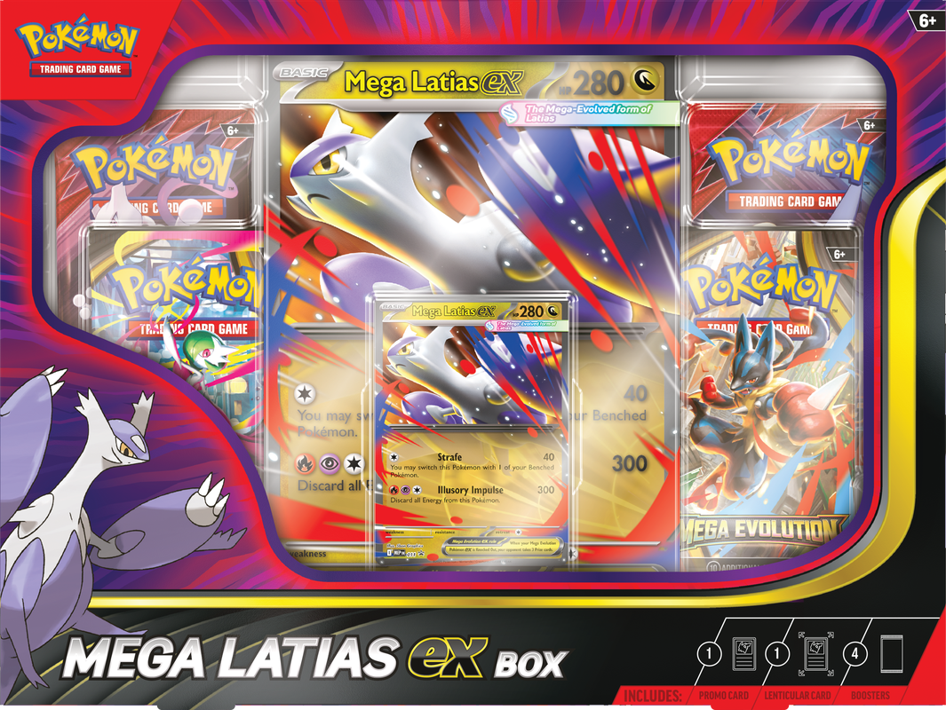 Pokémon Mega Latias Ex Box Limit 6