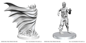 DND Unpainted Minis WV28 Classic Vampire & Classic Zombie