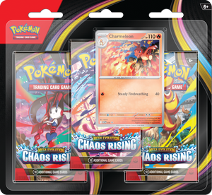 Pokemon ME04 Chaos Rising 3pk Blister Limit 4
