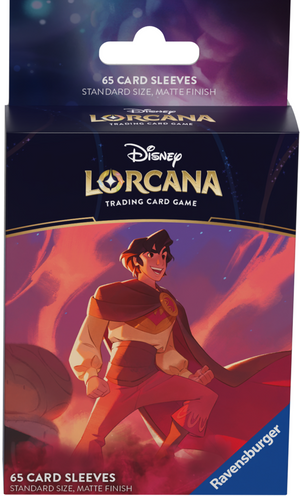 Disney Lorcana Card Sleeve Set 5 Pack B- Aladdin