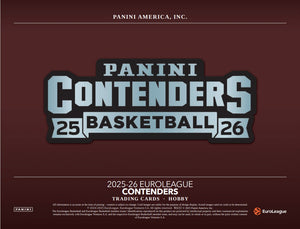 2026 Panini Contenders Euroleague Basketball