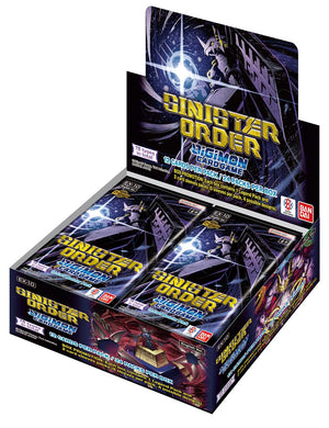 Digimon CG EX10 Sinister Order Extra Booster
