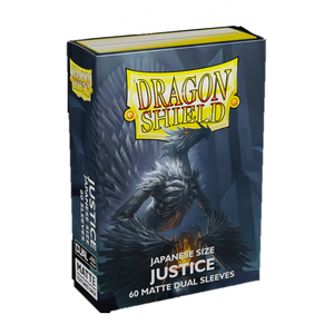Dragon Shield Sleeves Duel Japanese Matte Justice 60ct