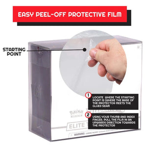 ER Display Case Protector For Pokémon ETB 5Pk
