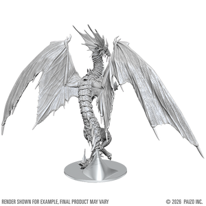 PF Unpainted Minis Adult Mirage Dragon Boxed Miniature