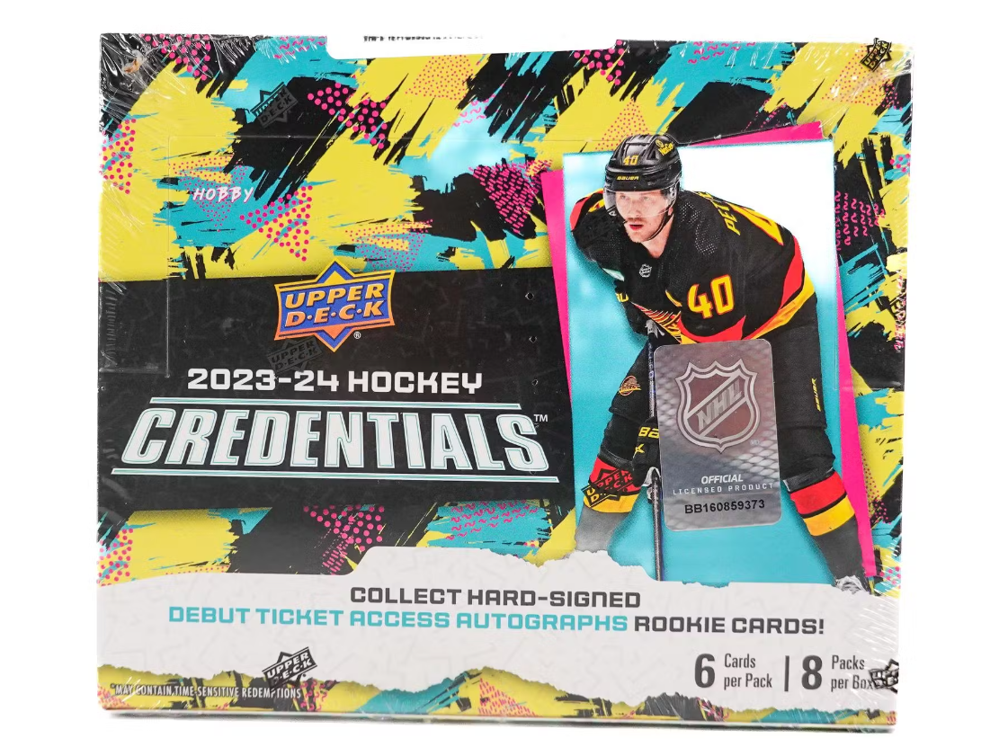 23/24 Upper Deck Credentials Hockey