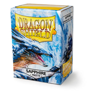 Dragon Shield: Standard Sapphire Matte Sleeves 100ct