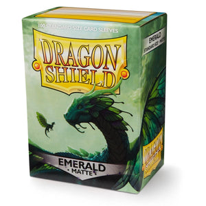 Dragon Shield Standard Sleeves Emerald Matte 100ct
