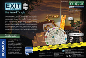 Exit: The Sacred Temple (with puzzle)
