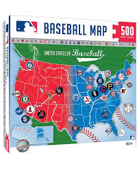 MLB Map Puzzle