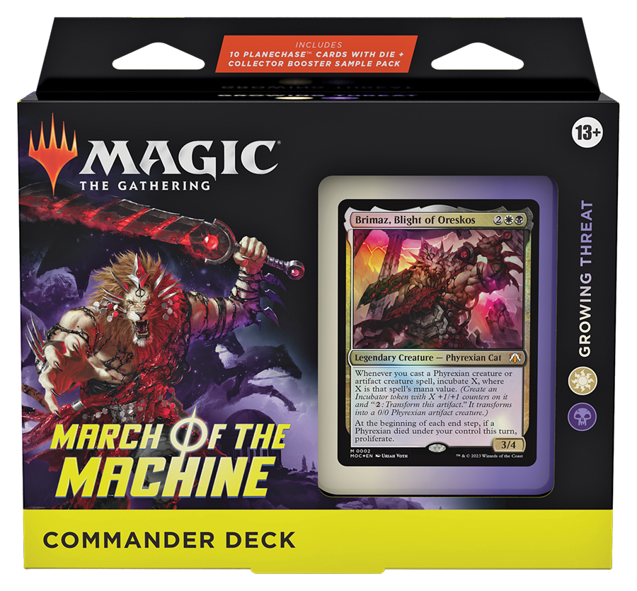 MTG March of the Machine Commander Deck- Growing Threat