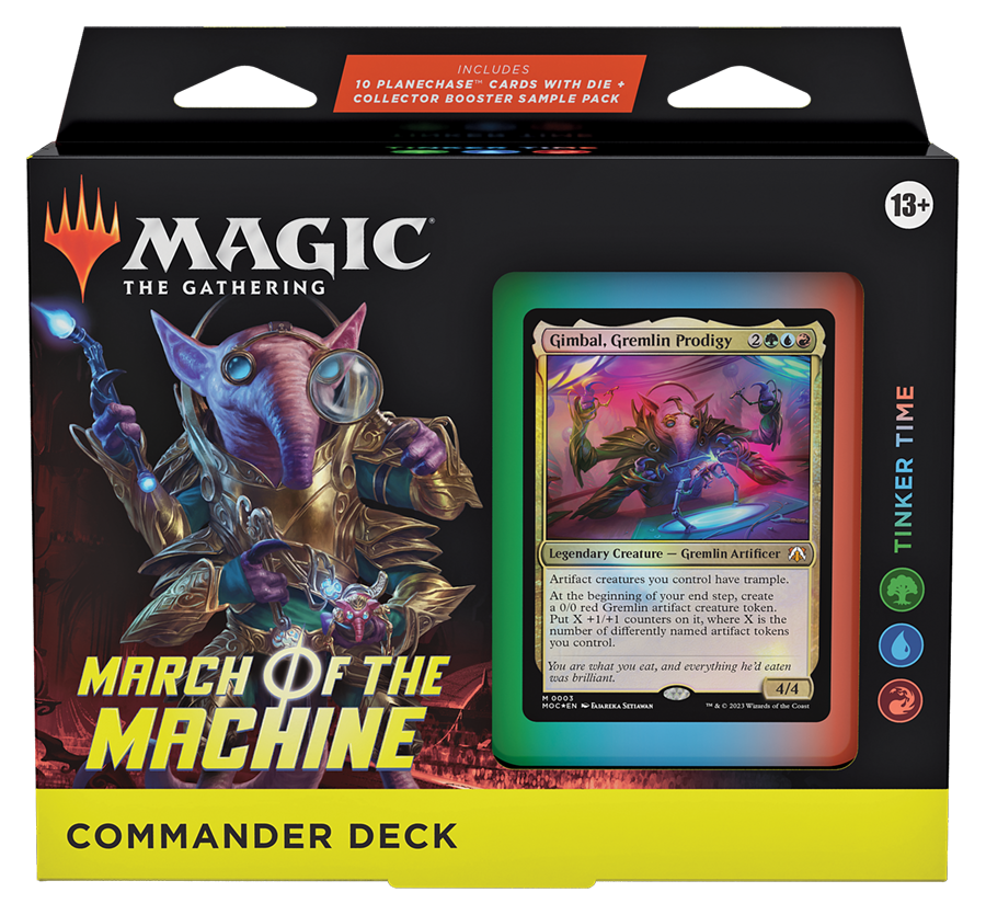 MTG March of the Machine Commander Deck- Tinker Time